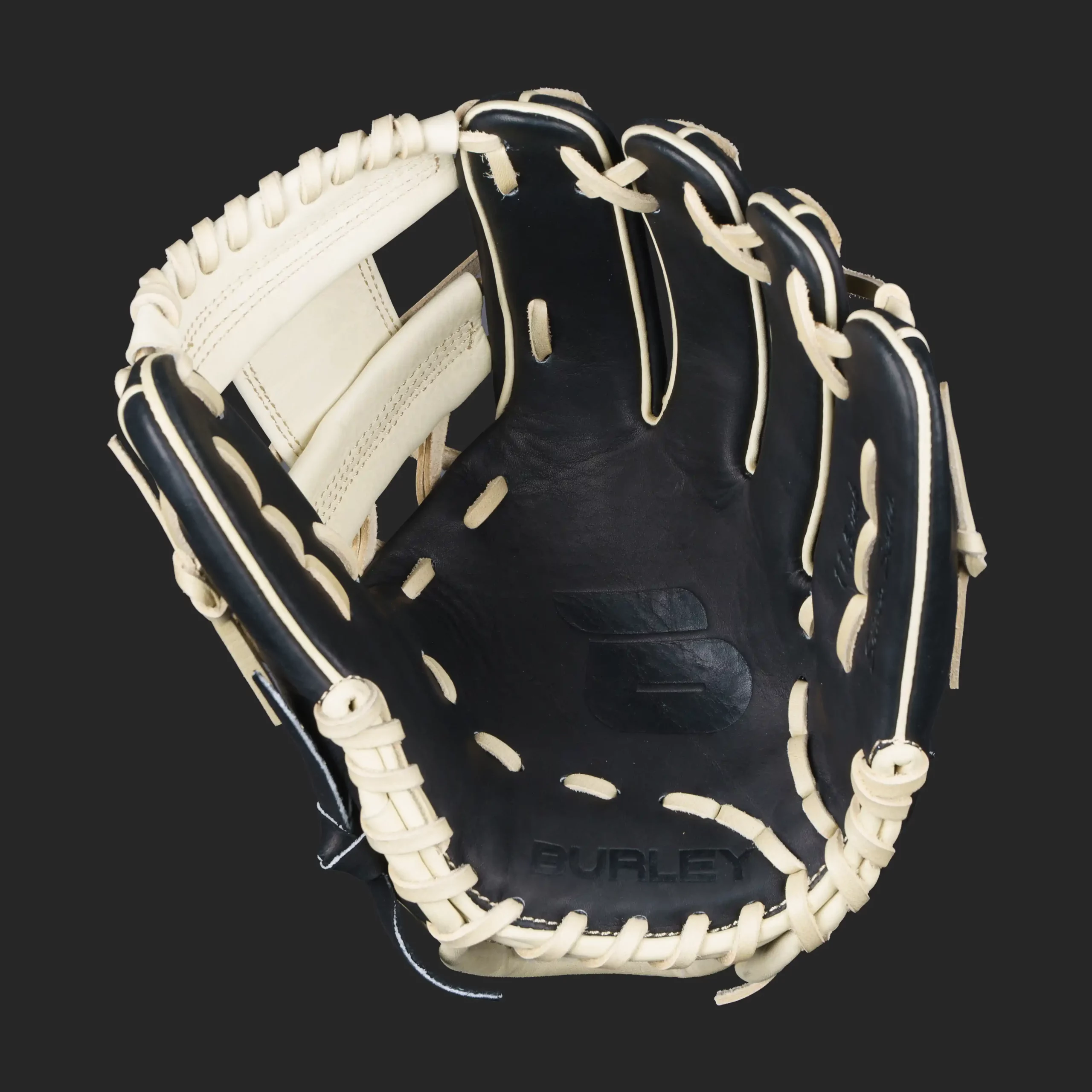 silver series infield glove black blonde i web right 1