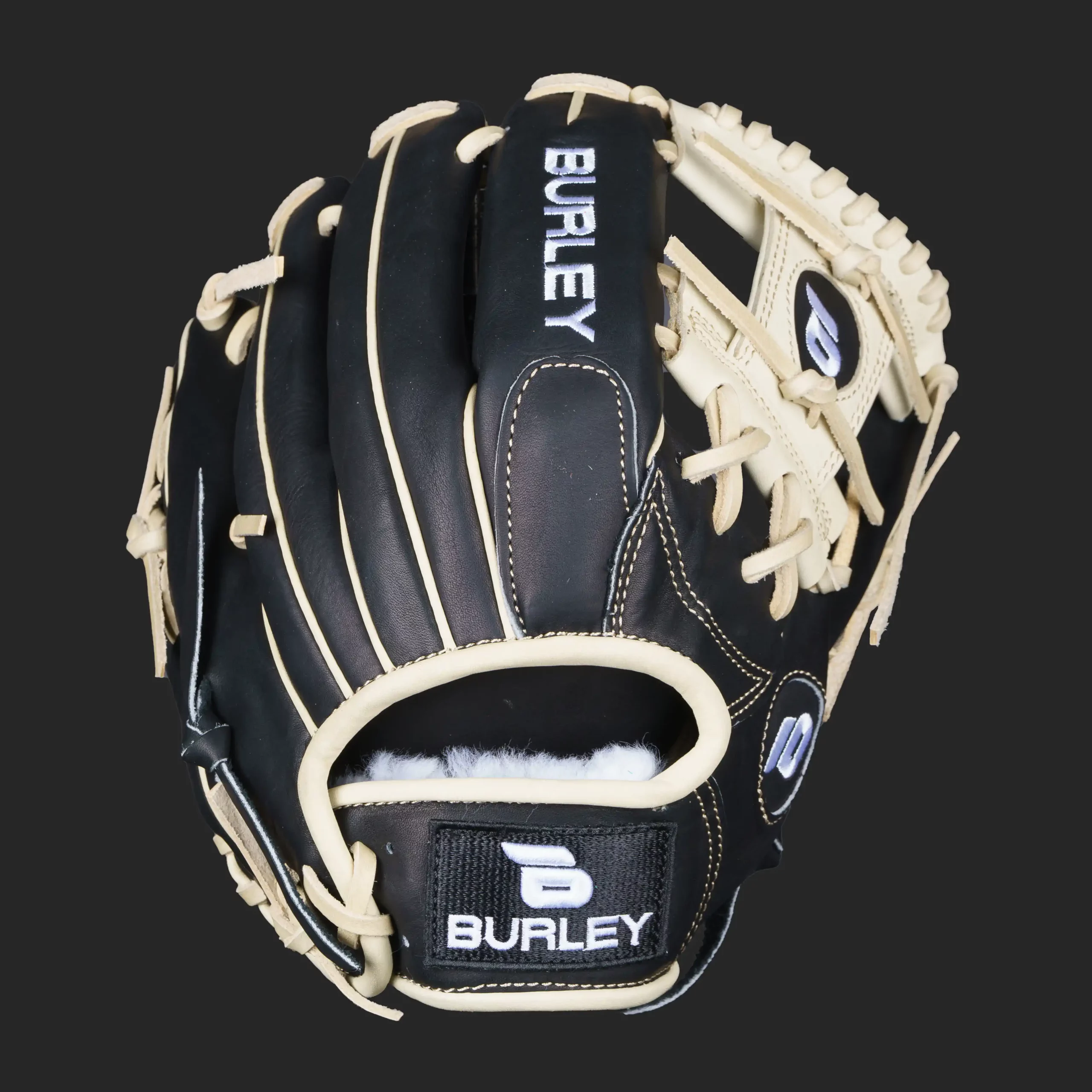 silver series infield glove black blonde i web right 2