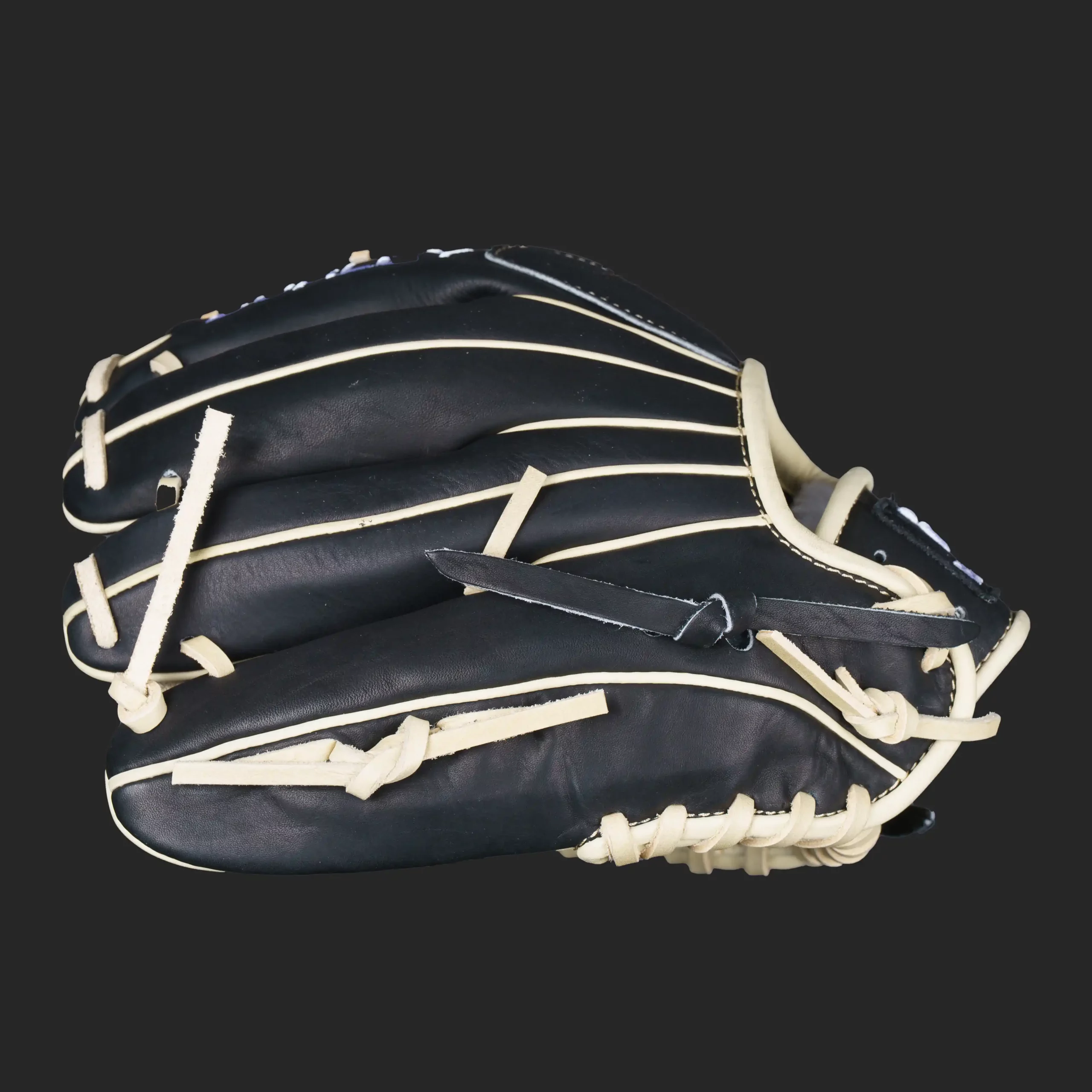 silver series infield glove black blonde i web right 4
